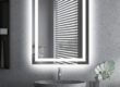 bathroom mirror with dimmable lights