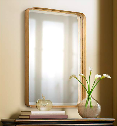 metal frame bathroom wall mirror
