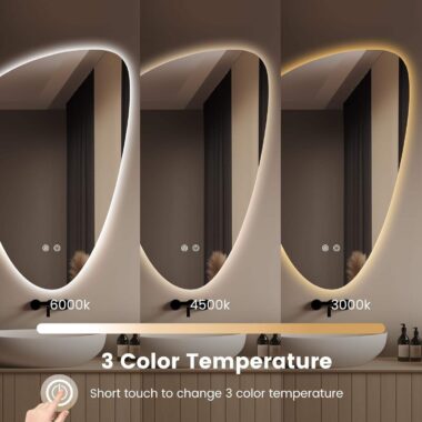 LED bathroom vanity mirror hotel use