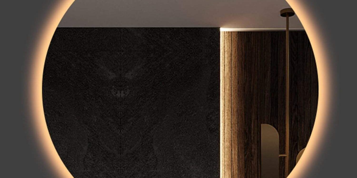 bathroom vanity mirror with lights