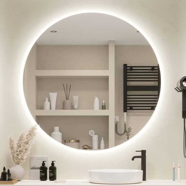 bathroom vanity mirror with lights