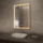 Framed bathroom vanity mirror for hotels