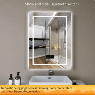 hotel bathroom vanity mirror