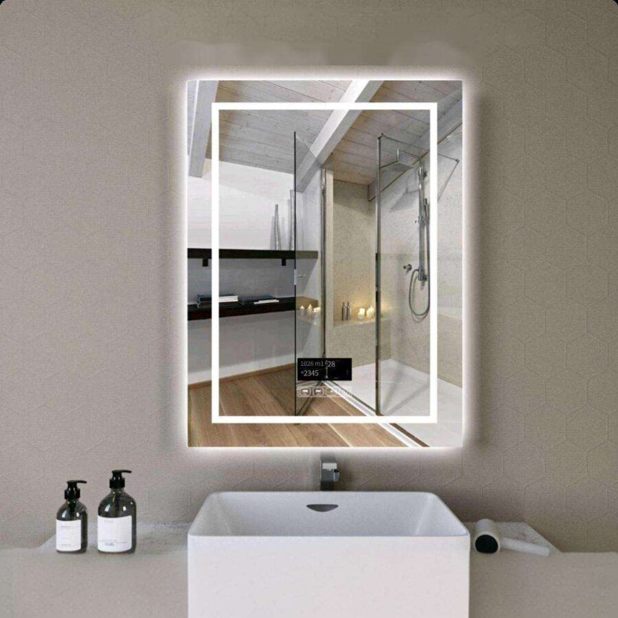 hotel bathroom vanity mirror