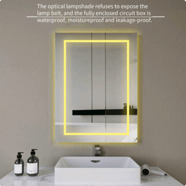 hotel bathroom vanity mirror