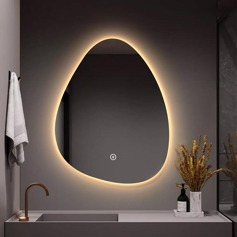 Smart LED bathroom vanity mirror