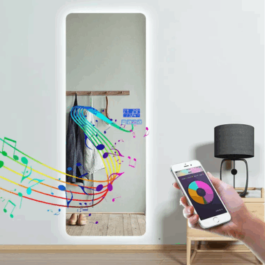 bathroom LED full length decorative mirror