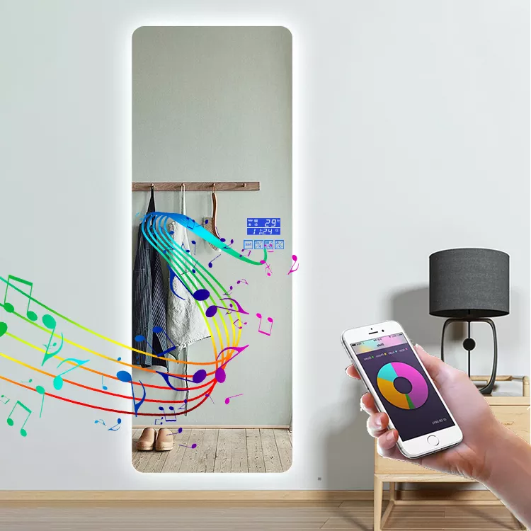 bathroom LED full length decorative mirror