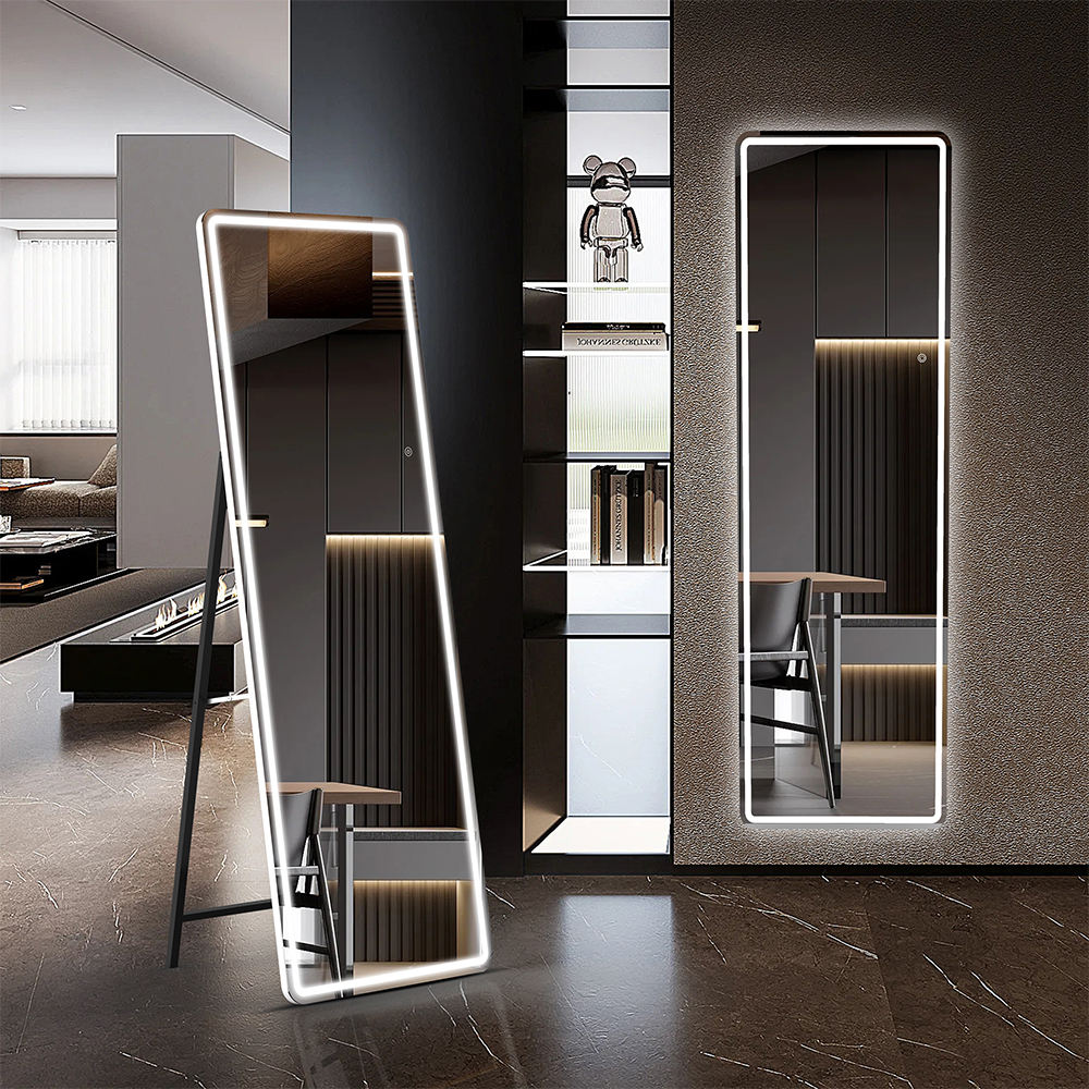 Custom Vintage Full Body LED Mirror