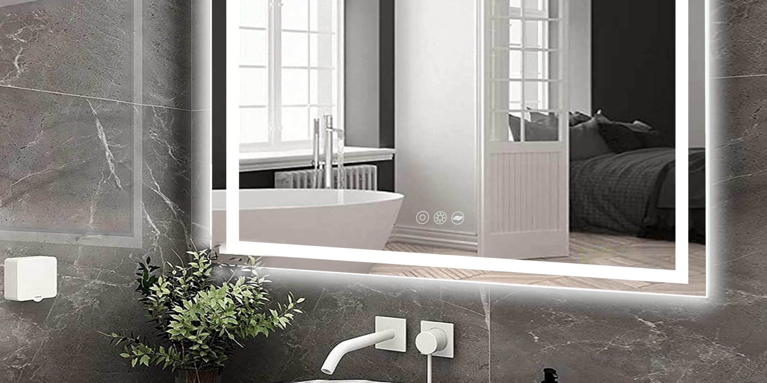 Fogless LED Bathroom Mirror