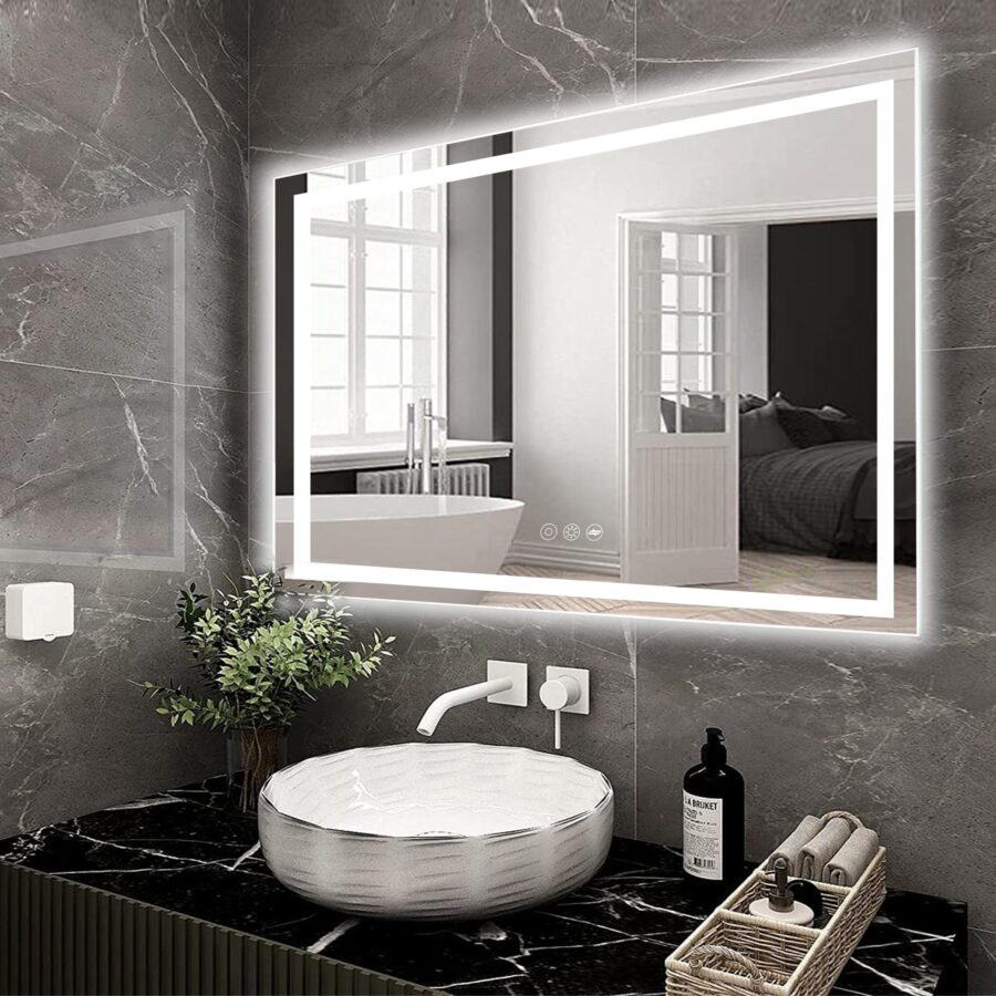 Fogless LED Bathroom Mirror