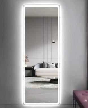 Full length LED mirror v