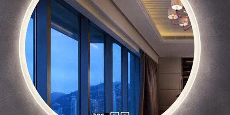 Mounted Round LED Mirror
