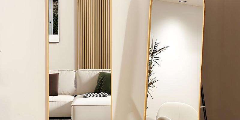 saving full length standing mirror