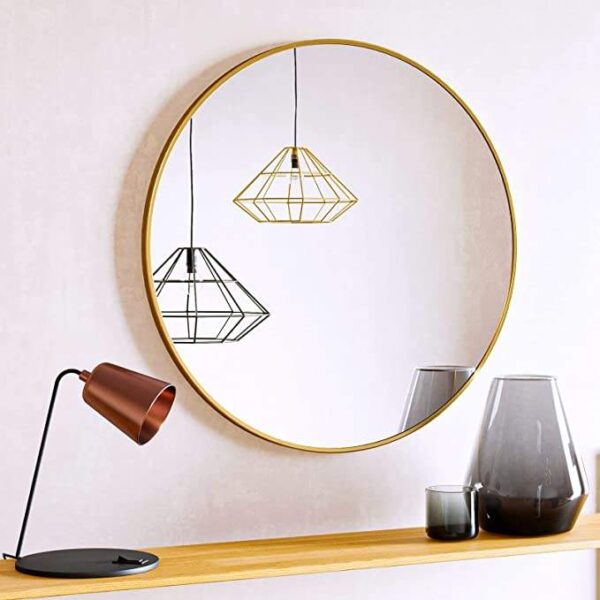 LED backlit bathroom mirror